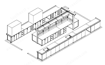 Modular laboratory furniture services